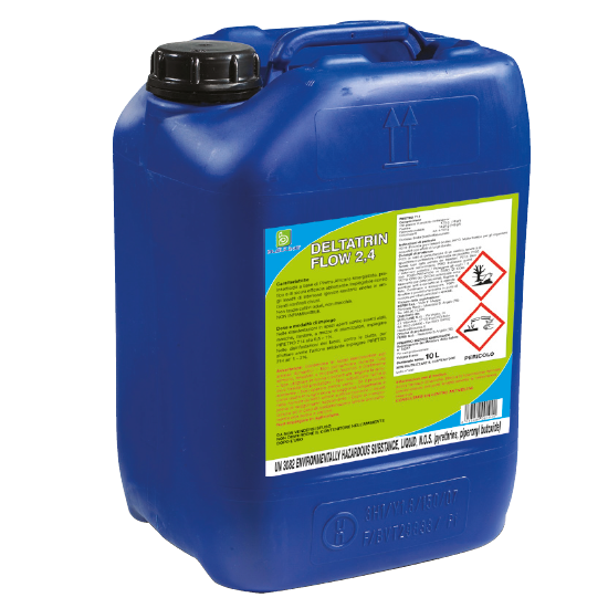 Insecticide adulticide with a residual action, for civil, industrial and domestic places